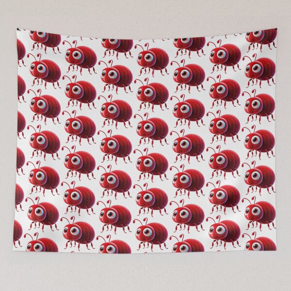 Item preview, Adorable Red Aphid designed and sold by Sillytoe.