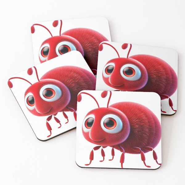 Item preview, Adorable Red Aphid designed and sold by Sillytoe.