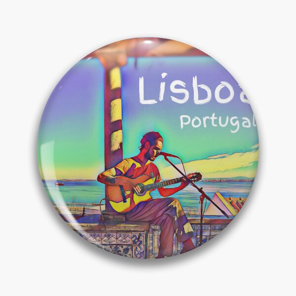 Item preview, Lisboa Lisbon vintage picture Portugal Europe fridge magnet Portugal  designed and sold by Coolparrotgirl.