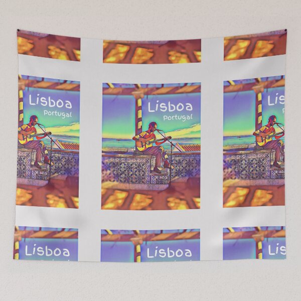 Item preview, Lisboa Lisbon vintage picture Portugal Europe fridge magnet Portugal  designed and sold by Coolparrotgirl.