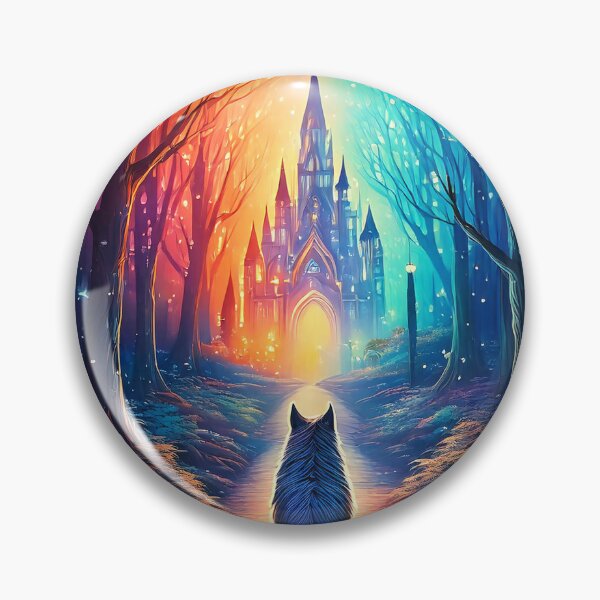 Item preview, Magical Wolf Castle designed and sold by Kspirit Designs.