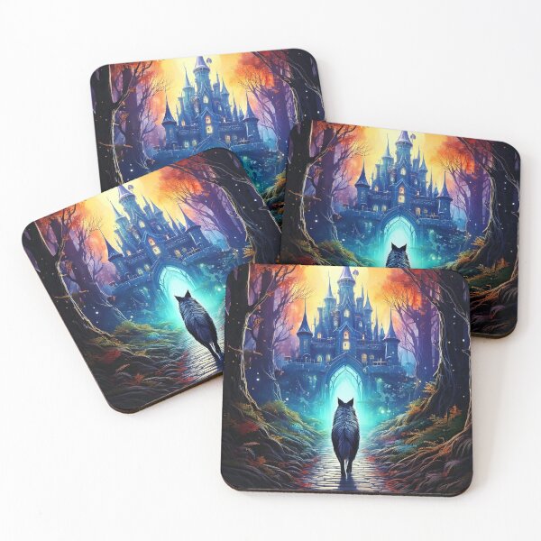 Item preview, Magical Wolf Castle designed and sold by Kspirit Designs.