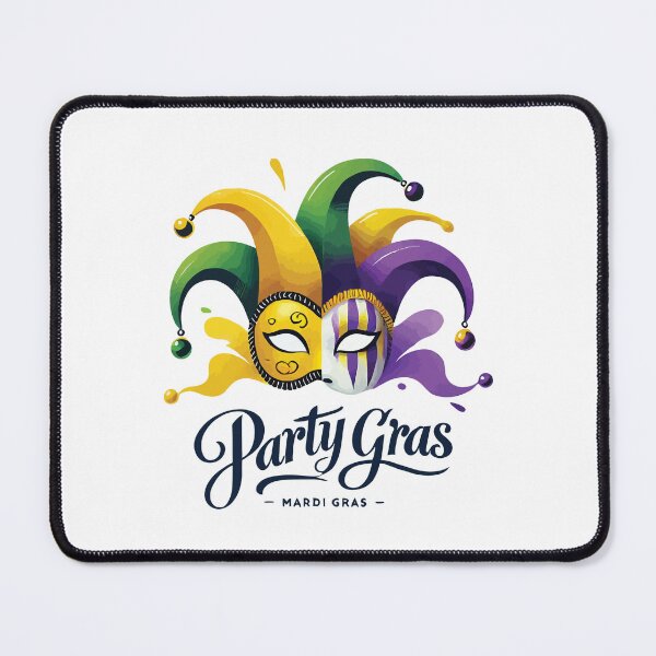 Artikelvorschau, Party Gras Masken Für Karneval-Fans entworfen und verkauft von LuminOrb.