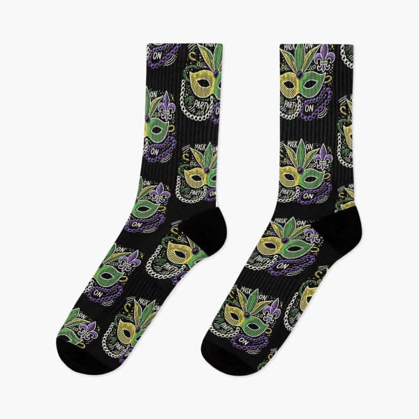 Item preview, Mardi Gras Mask On Party On Celebration designed and sold by LuminOrb.