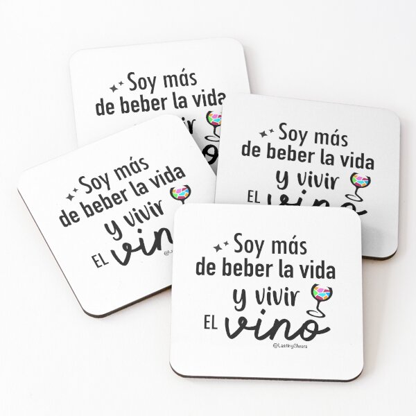 Artikelvorschau, Soy más de beber la vida y vivir el VINO entworfen und verkauft von Lasting Cheers .