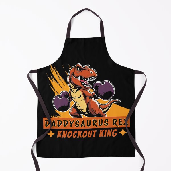 Item preview, Daddysaurus Rex Boxing Fighting Knockout King designed and sold by SaavedraDesign.
