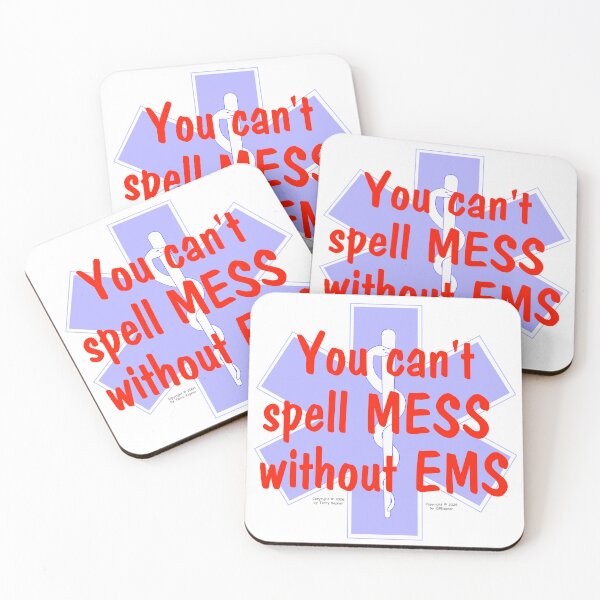 Item preview, You Can't Spell Mess Without EMS designed and sold by RoseBloodCat.