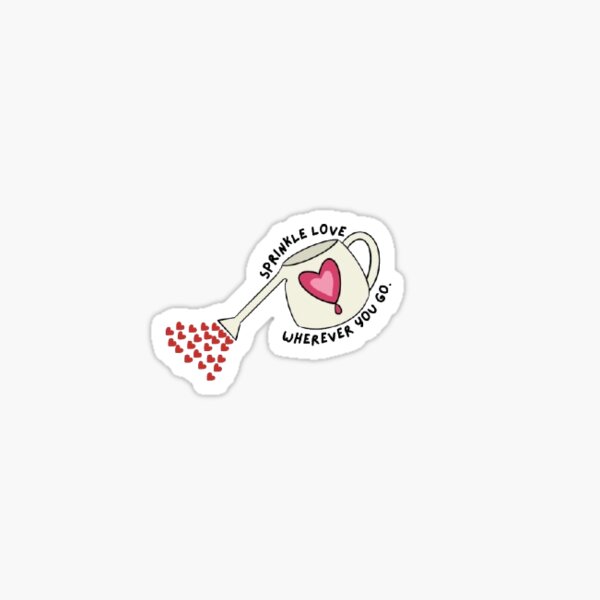 Item preview, Sprinkle Love Wherever You Go designed and sold by Lotus Soul Creative.
