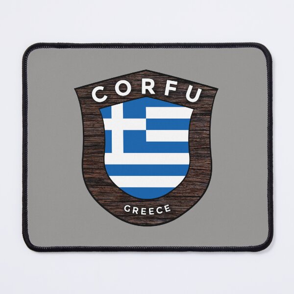 Item preview, Corfu Greece Emblem Flag designed and sold by World Designs.