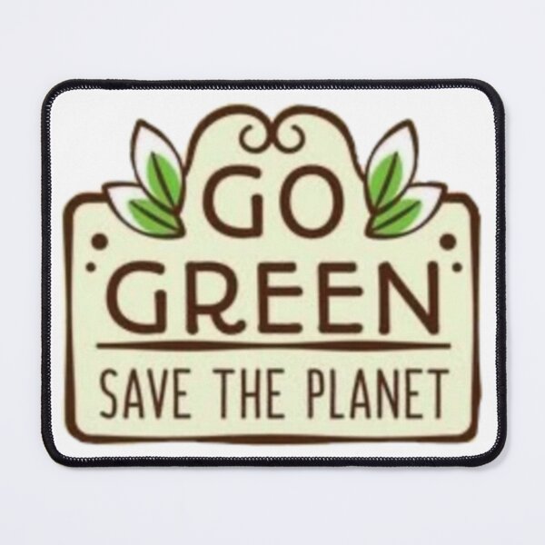 Item preview, Go green - save the planet designed and sold by Mara's designs.