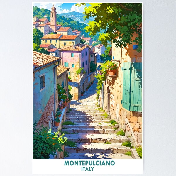 Item preview, Montepulciano, Italy designed and sold by Worldscape Wonders.
