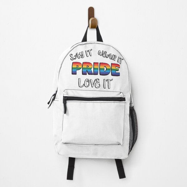 Item preview, Pride: Say It, Wear It, Love It! designed and sold by Sensepiphoria.