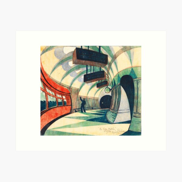 Item preview, Cyril Edward Power - The Tube Station designed and sold by Onodera.