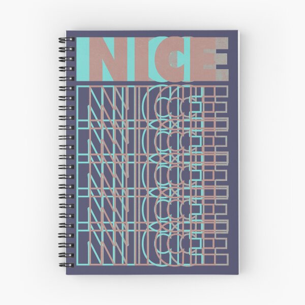 Item preview, "Nice" Retro Rough Repetitive Typography designed and sold by JalenPickford.