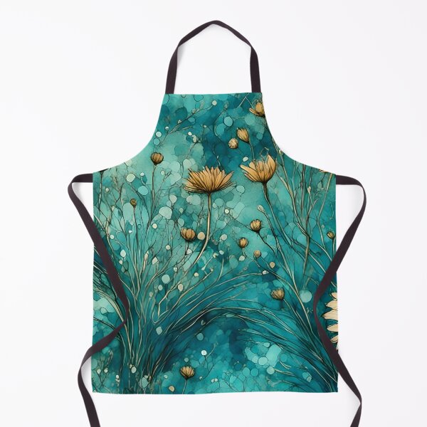Item preview, Green field flower flowers tapestry Blue wildflowers  designed and sold by Coolparrotgirl.