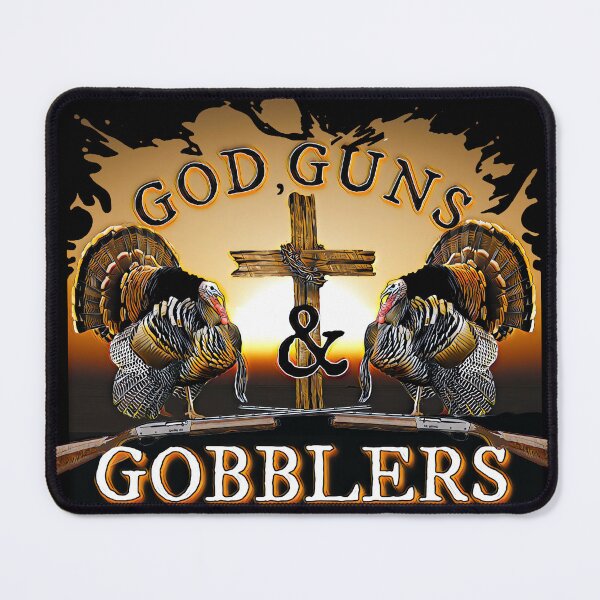 Item preview, God, Guns & Gobblers Turkey Hunting  designed and sold by ShedHunters.