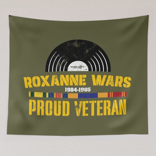 Item preview, Proud Veteran of the Roxanne Wars designed and sold by HereticTees.