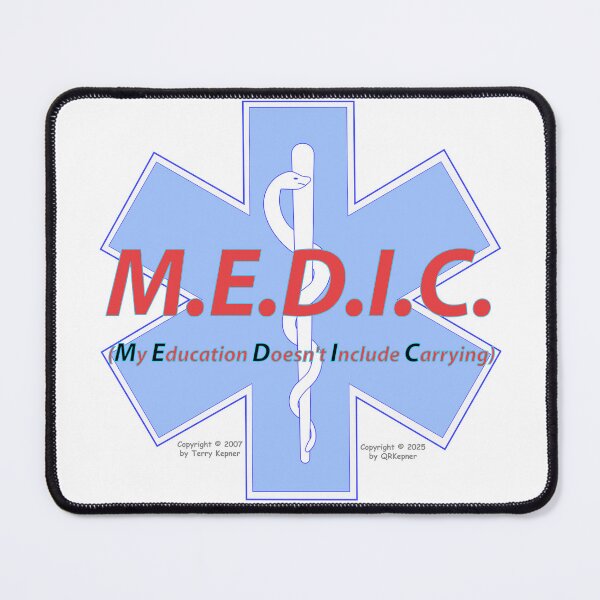 Item preview, MEDIC Education designed and sold by RoseBloodCat.