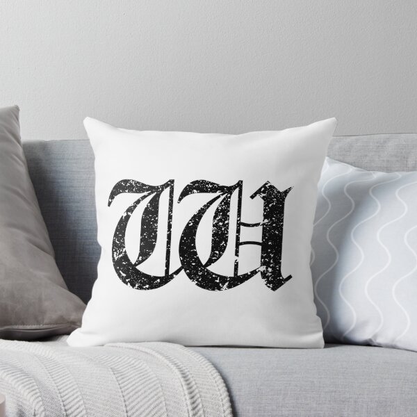 Item preview, Capital Letter M - Eroded / Distressed Gothic Blackletter Script / Old English Font (Black) designed and sold by STUDIO-72.