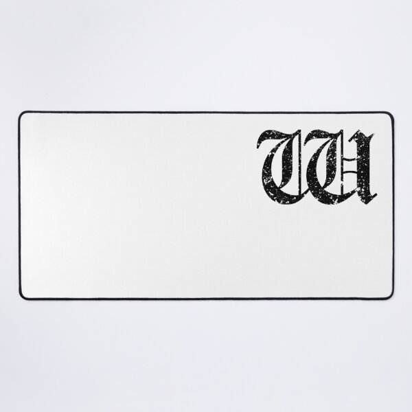 Item preview, Capital Letter M - Eroded / Distressed Gothic Blackletter Script / Old English Font (Black) designed and sold by STUDIO-72.