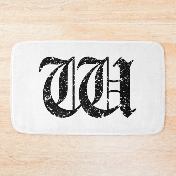 Item preview, Capital Letter M - Eroded / Distressed Gothic Blackletter Script / Old English Font (Black) designed and sold by STUDIO-72.