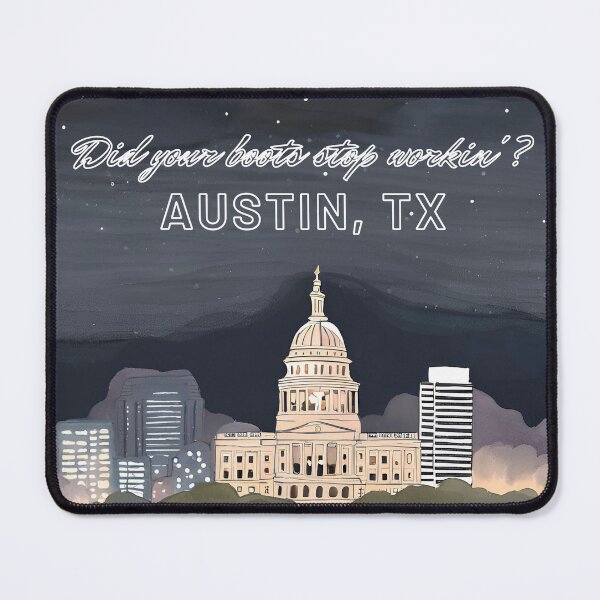 Item preview, Did Your Boots Stop Workin’? – Austin, TX Capitol Nightscape designed and sold by HonkyTonk2025.