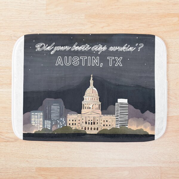 Item preview, Did Your Boots Stop Workin’? – Austin, TX Capitol Nightscape designed and sold by HonkyTonk2025.