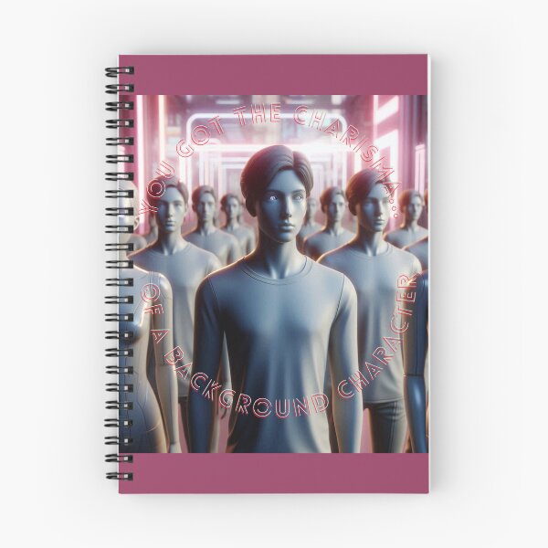 Item preview, NPC Vibes - You got the charisma of a background character designed and sold by nature. electrified..