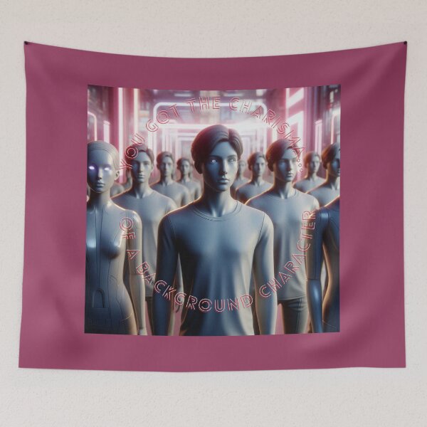 Item preview, NPC Vibes - You got the charisma of a background character designed and sold by nature. electrified..