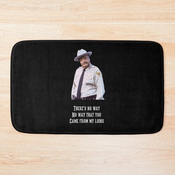 Item preview, Sheriff Buford T Justice designed and sold by Toons4u.