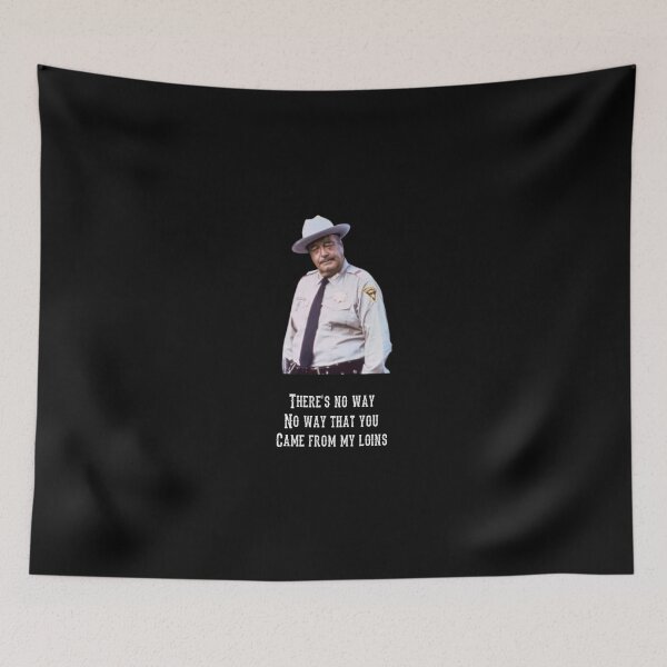 Item preview, Sheriff Buford T Justice designed and sold by Toons4u.