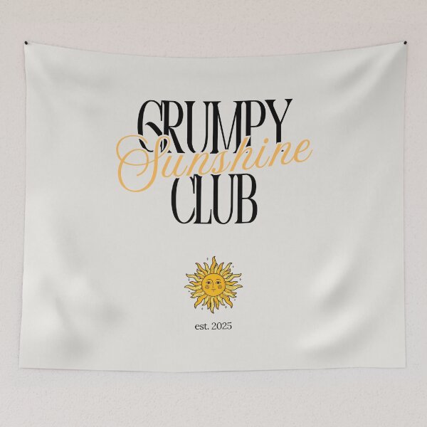 Item preview, Grumpy Sunshine Club designed and sold by moniPRNTS.