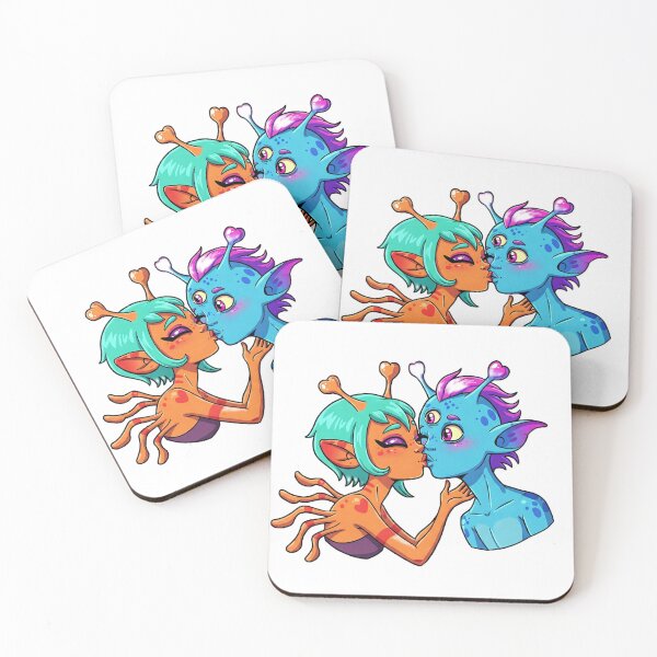 Item preview, Alien Couple designed and sold by ThirtyNumber.