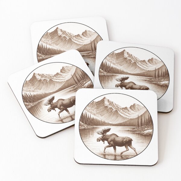 Item preview, Moose Crossing Lake designed and sold by Tenpaces.