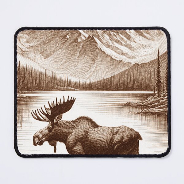Item preview, Moose Crossing Lake designed and sold by Tenpaces.