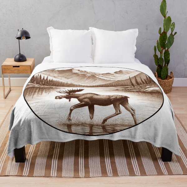 Item preview, Moose Crossing Lake designed and sold by Tenpaces.
