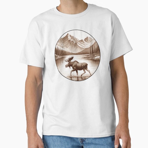 Item preview, Moose Crossing Lake designed and sold by Tenpaces.