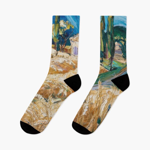 Item preview, Golden Wheat Fields of Provence – French Countryside Landscape Painting designed and sold by CARRAANN.
