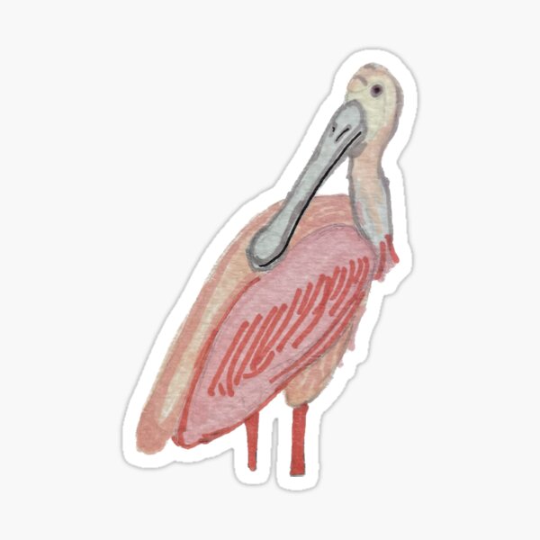 Item preview, Rosette Spoonbill designed and sold by katy_did_it_.