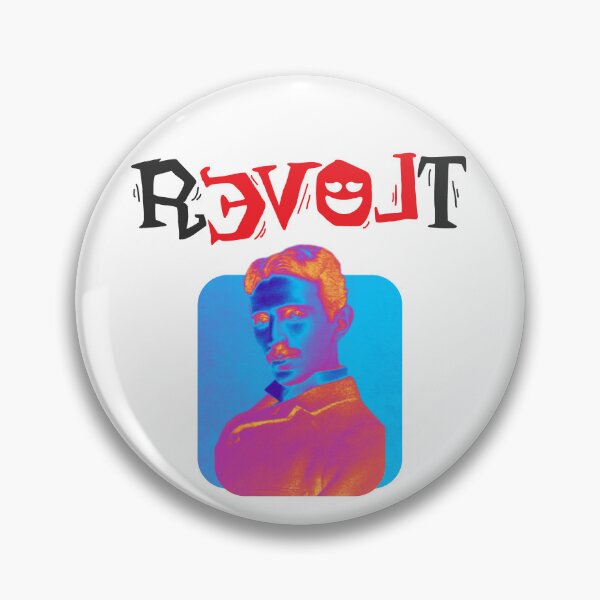 Item preview, Revolt with the Ghost of Nikola Tesla  designed and sold by Ghosts Revolt.