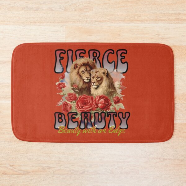 Item preview, Wild elegance: Lions, roses and a message of bold brilliance designed and sold by WAKYSHOP.