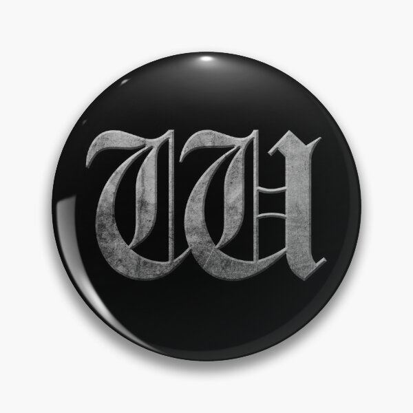 Item preview, Capital Letter W - Worn Stone Effect Gothic Blackletter Script / Old English Font designed and sold by STUDIO-72.