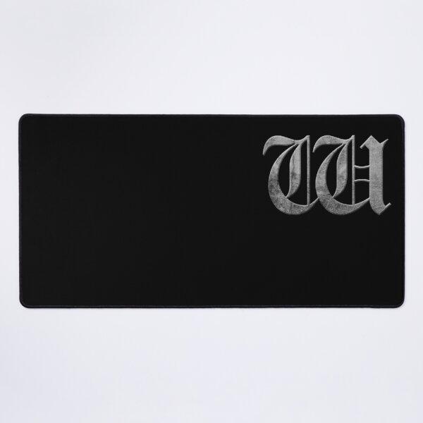 Item preview, Capital Letter W - Worn Stone Effect Gothic Blackletter Script / Old English Font designed and sold by STUDIO-72.