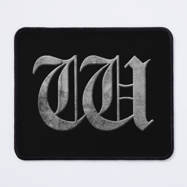 Item preview, Capital Letter W - Worn Stone Effect Gothic Blackletter Script / Old English Font designed and sold by STUDIO-72.