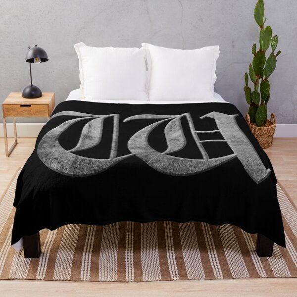 Item preview, Capital Letter W - Worn Stone Effect Gothic Blackletter Script / Old English Font designed and sold by STUDIO-72.