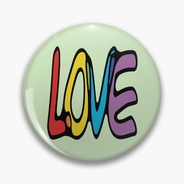 Item preview, Rainbow Love designed and sold by OddDuckCreation.
