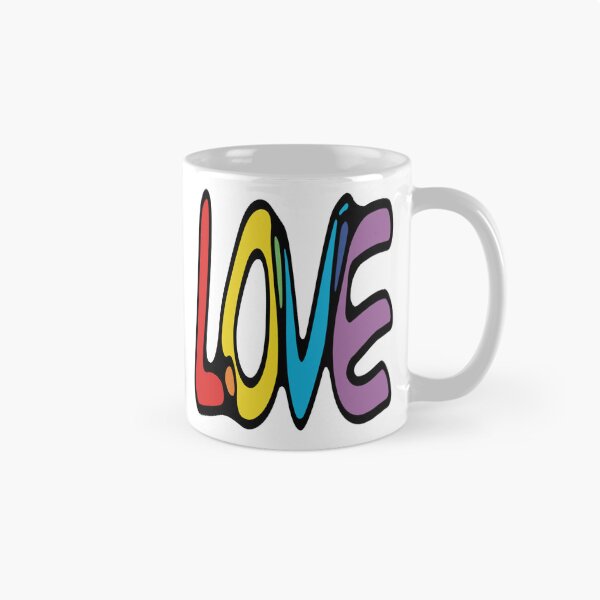 Item preview, Rainbow Love designed and sold by OddDuckCreation.