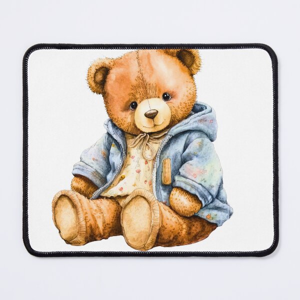 Item preview, Boy teddy bear rocking, a jacket cozy and fashionable, perfect for streetwear lovers and plush collectors. designed and sold by Savage.SelfHelp .