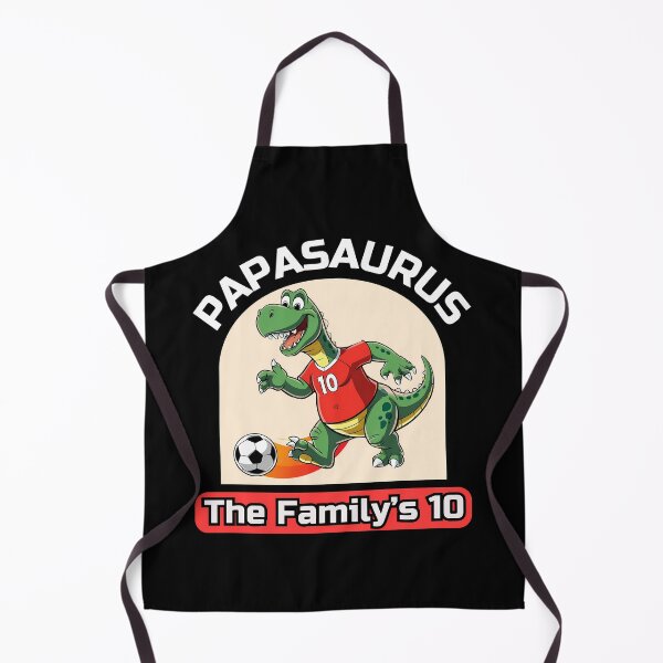 Item preview, Daddysaurus Rex Funny Futbol Soccer Papasaurus Family´s 10 designed and sold by SaavedraDesign.