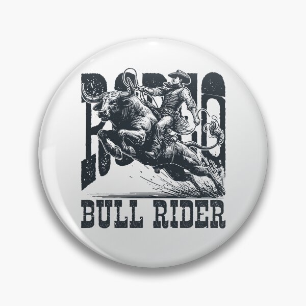 Item preview, Rodeo Bull Rider, Western Cowboy Graphic Tee, Country Ranch Wear, Vintage Rodeo, Bull Riding, Cowboy Rodeo Top designed and sold by Richard529.